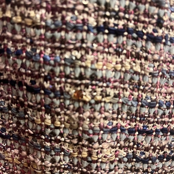 Authentic St John Plaid Sequin Sheath dress. - Picture 3 of 4